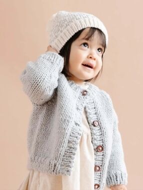 The Blueberry Hill Classic Cardigan Size 12-24 months